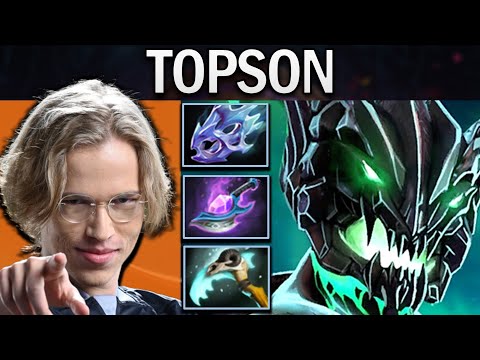 Outworld Devourer Gameplay Topson with 28 Kills and Arcane