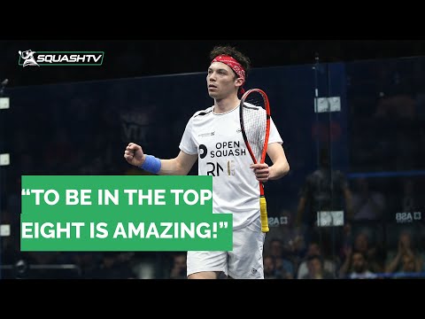 "To be in the top eight is amazing!" 🙌 | Victor Crouin PSA World Tour Finals Preview