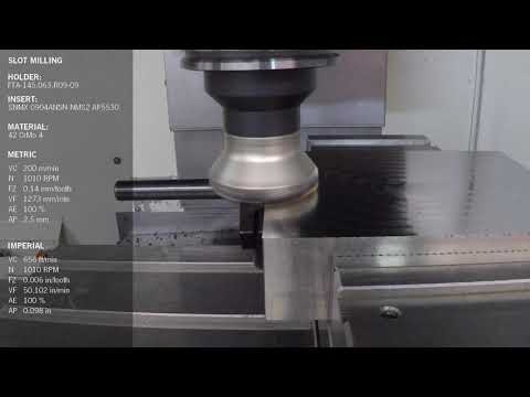 Slot Milling with FT09 | ARNO