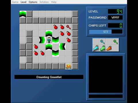 Let's Play Chip's Challenge (Walls of CCLP4): Episode 22 - How to Save a Block