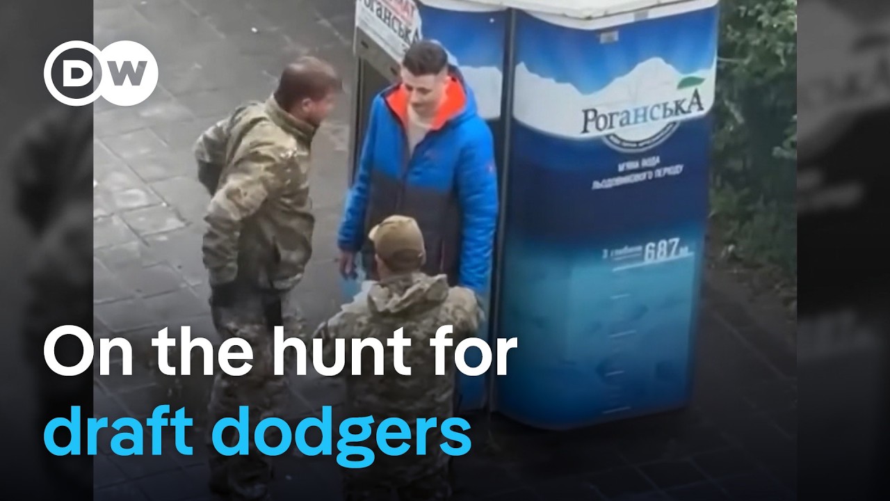 How Ukraine's TCK Mobilisation Units go after draft dodgers |  DW News