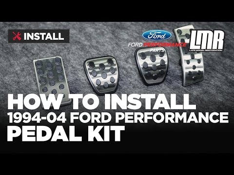 1994-2004 Mustang Ford Performance Pedal Kit - Install & Review