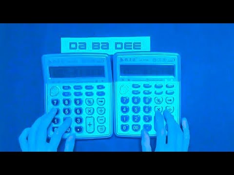 Blue(Da Ba Dee)- Eiffel 65 covered by calculators