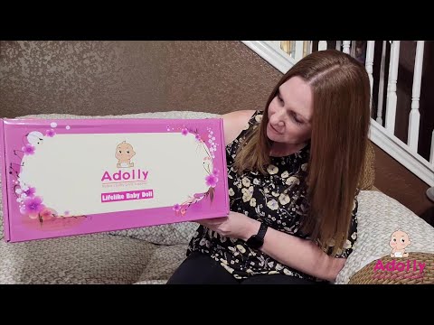 New Reborn Baby?! *20 Inches Lifelife Girl Name Sla Review  | Adolly Reborn Doll Unboxing