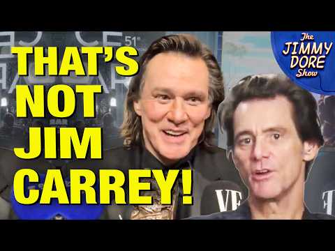 Jim Carrey DEFINITELY Sent A Body Double To French Awards Show!