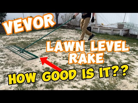 Achieve a Perfectly Level Lawn with the Ultimate Lawn Leveling Rake 🌱🔨 | Expert Review