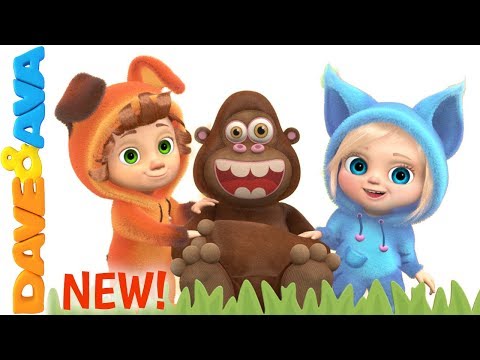 😎 Down in the Jungle | New Nursery Rhymes from Dave and Ava 😎