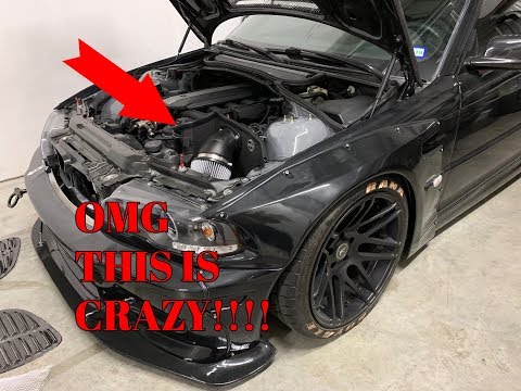 How To Install AFE Stage 2 Cold Air Intake | Widebody BMW E46