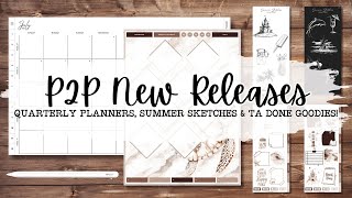 Quarterly Planners, Summer Sketches, & Ta Done Goodies! 🤩 | June 2025 New Releases!