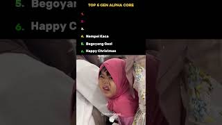 Download lagu TOP 6 GEN ALPHA CORE😂 #kompilasilucu #ngakak #lucu #memes #core mp3