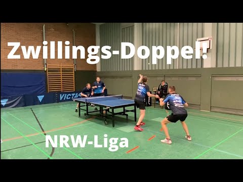 4T-Doppel gegen unsere Freunde aus Netphen im Wettkampfspiel! Grothe/Grothe vs Oderbein/Stötzel 🏓