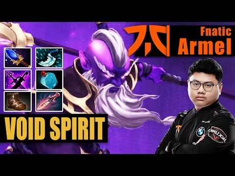 Void Spirit Mid | Fnatic.Armel | PRO ARMEL 11 MIN WITCH BLADE TOO STRONG | 7.31c Gameplay Highlights