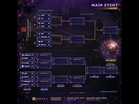 PSG.LGD vs VP | The International 2019 | Dota 2 TI9 LIVE | Upper Bracket | Main Event Day 1