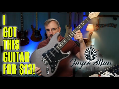 I got this Donner Guitar for $13