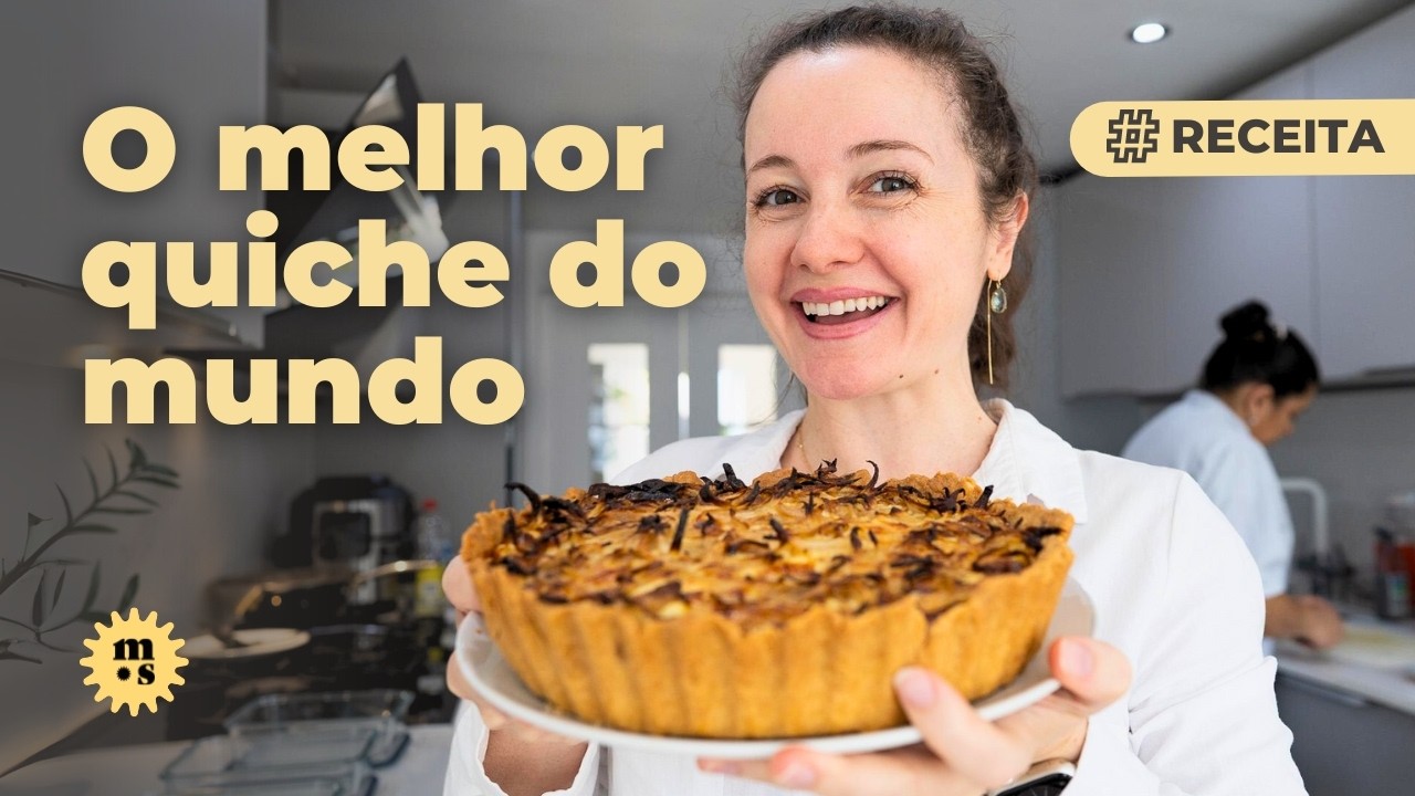 Receita do melhor quiche do mundo!
