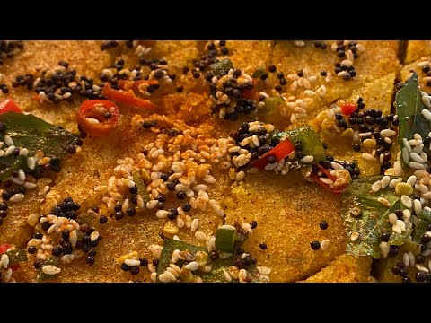 Khaman Dokla (dokri) - Indian Savoury Cake