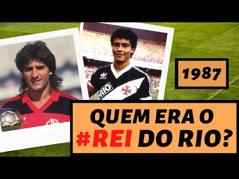 Renato Gaúcho x Romário (1987) - Flamengo x Vasco da Gama