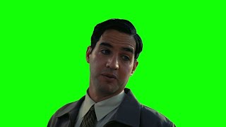 Oppenheimer & Edward Teller "until someone builds a bigger bomb" green screen