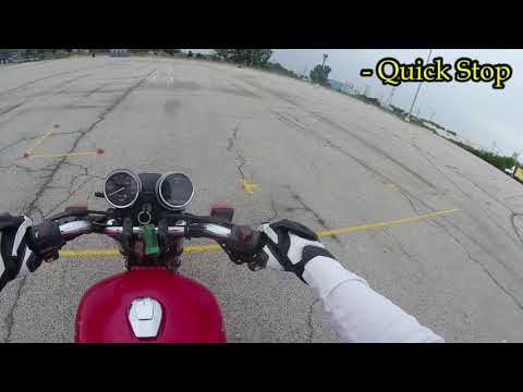 Illinois Motorcycle Test DETAILED overview POV
