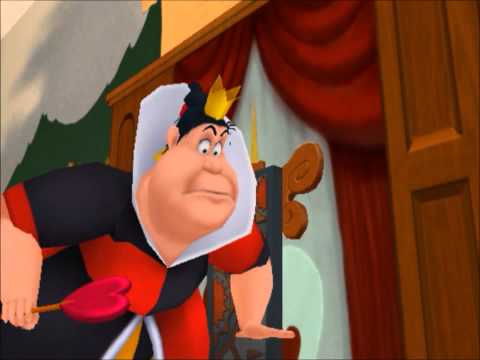 KH1 Cutscenes Part 49 - Alice Disappeared (English)