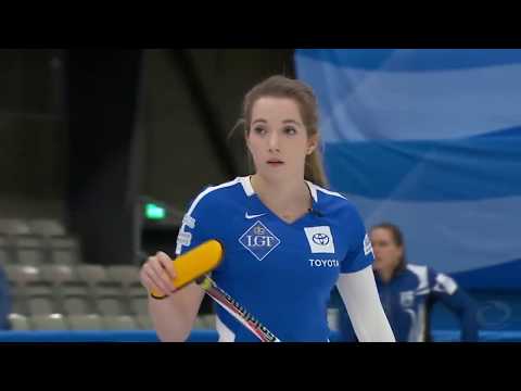 #wwcc2019 Take-out hits and rolls: Taylor Anderson (USA) vs Denise Dupont (DEN)