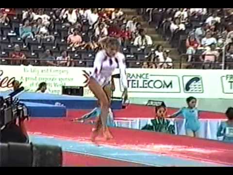 11th Team FRA Jenny Roland V - 1991 World Gymnastics Championships 9.375
