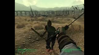 Fallout 3 - Fighting Raiders (Very Hard) #fallout3 #bethesdagamestudios #wasteland #raiders