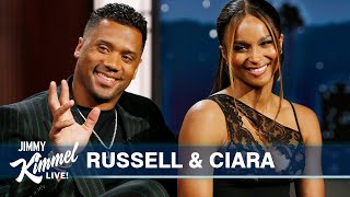 Ciara & Russell Wilson on Competing with Each Other & Russell Spending $1 Million a Year on His Body video