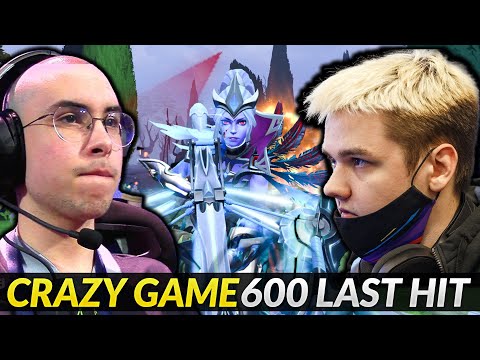 Yuragi vs Yatoro - Drow New Set Crazy game 600 last hit vs 500 last hit