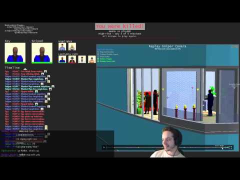 The luckiest shot of all time! (SpyParty)