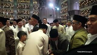 Wapres Gibran Salat Id di Istiqlal, Ajak Perkuat Persatuan di Momentum Lebaran