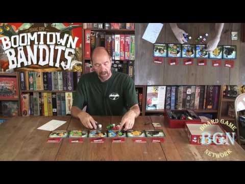 Board Game Network: How to Play Boomtown Bandits