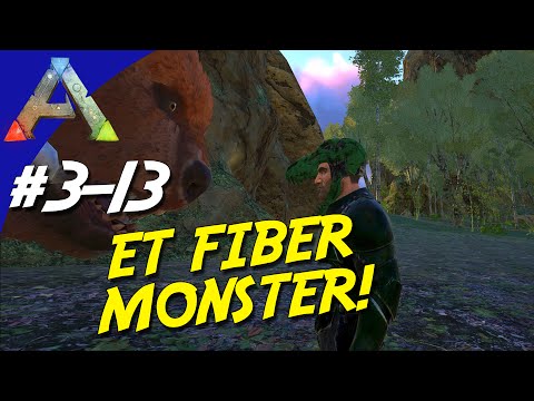 ARK Survival Evolved Dansk Sæson 3 - Ep 13 - ET FIBER MONSTER! (The Center Map)