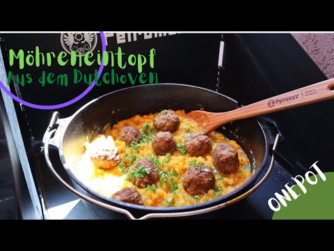 Möhreneintopf aus dem Dutchoven // Onepot #4k