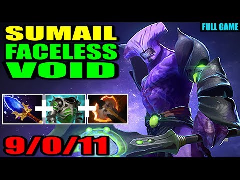 This Is How To Play Faceless Void Carry Sumail Gameplay No Death 7.24 Epic Game Dota 2
