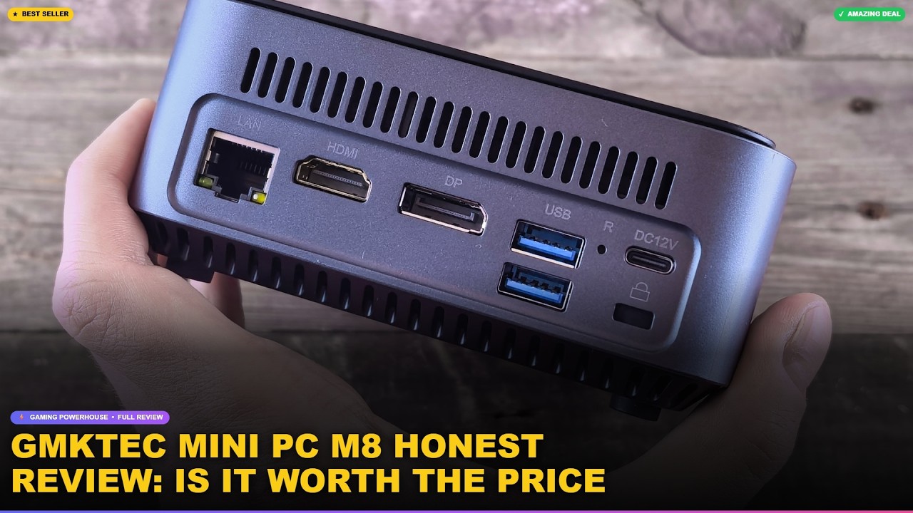 GMKtec Mini PC M8 Honest Review: Is It Worth the Price for Home Office Gamers?