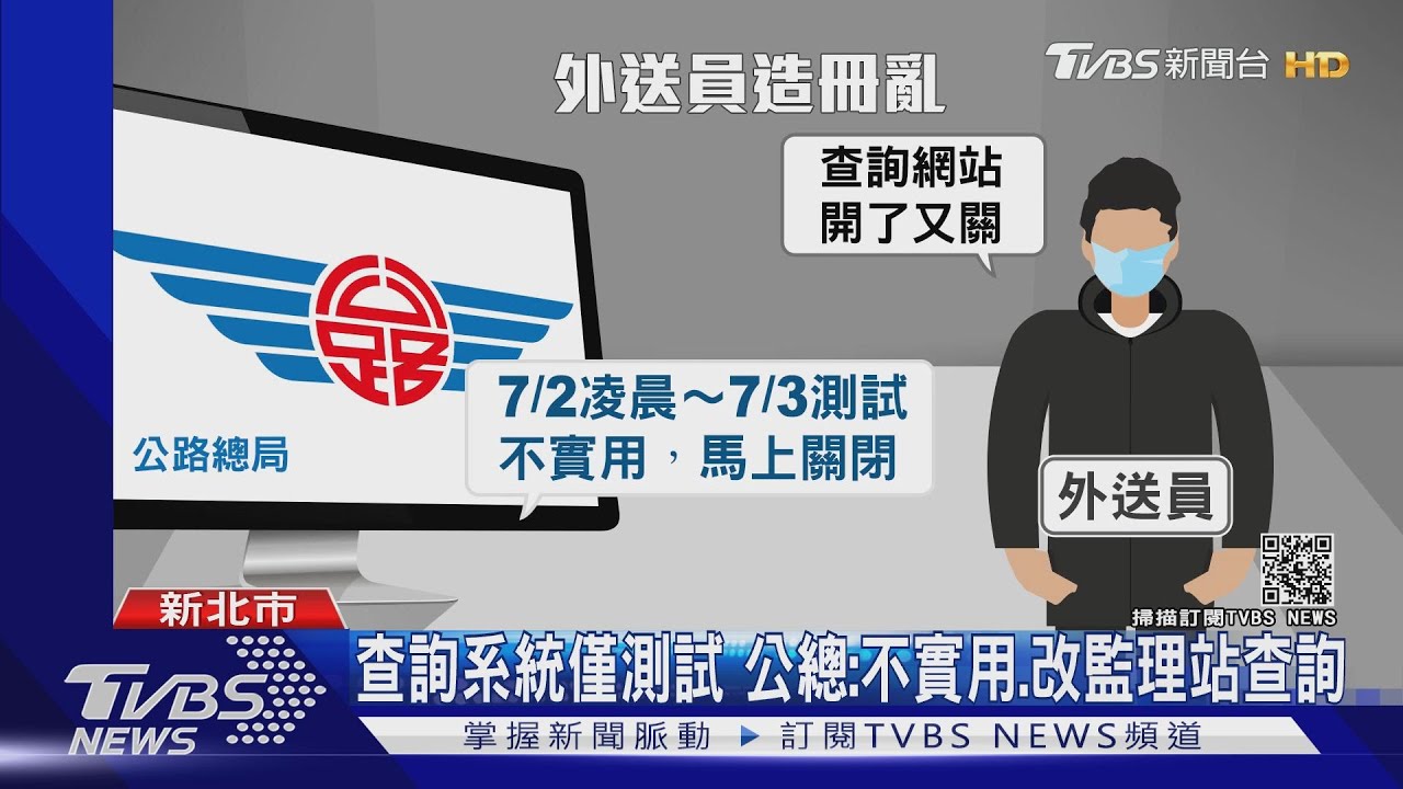 監理所電話被打爆！　外送員打嘸、怨造冊亂