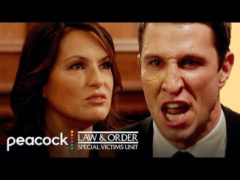 Olivia's Humiliating Testimony Continues At The Hands Of Her Attacker | Law & Order SVU
