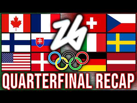 2026 MEN'S OLYMPIC HOCKEY QUARTERFINAL RECAP; ANALYSIS, SCORES, NEWS, AND MORE!!!