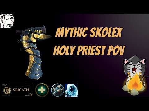Mythic Skolex Holy Priest PoV /w Commentary ( Night Fae / Flash Concentration )