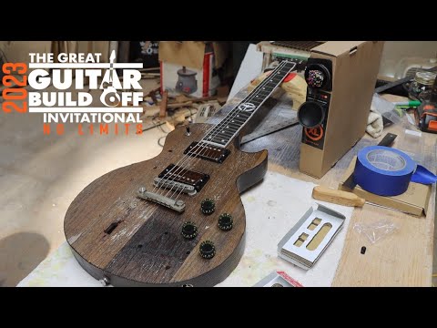 Great Guitar Build Off 2023 - Invitational Entry - "Oscar" || Part 3 - Details and Assembly