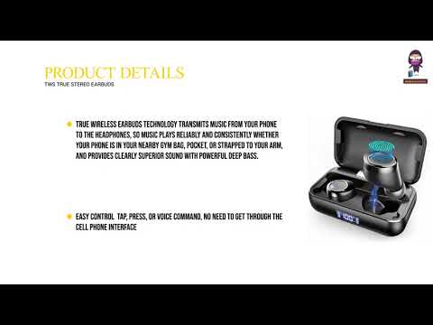 TWS V5.1 Wireless Headset: How to Operate and Pair [ LG K22, Q70, K51 K40, T1]