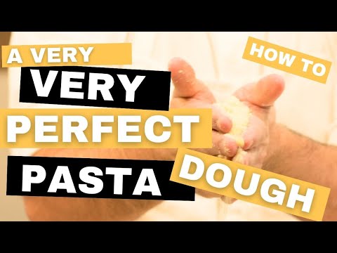 PASTA DOUGH RECIPE - Semolina Rimacinata Dough