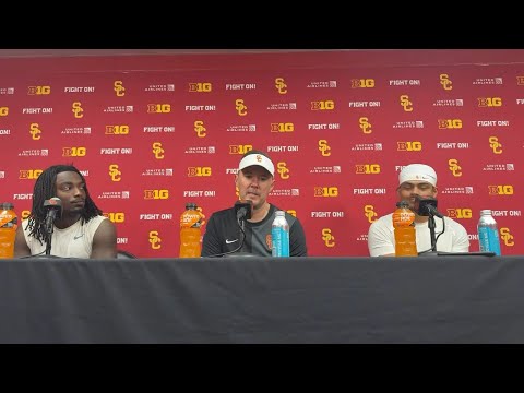 USC vs. Michigan post game press conference