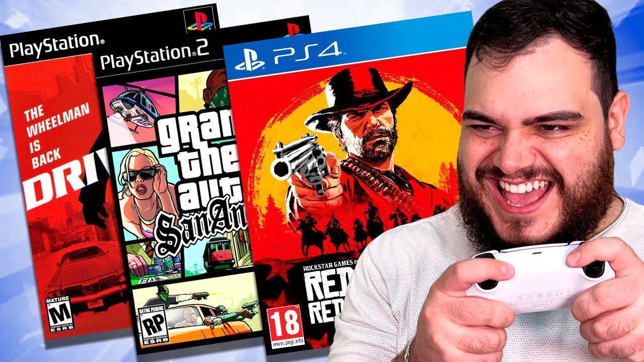 Joguei o MELHOR MUNDO ABERTO de CADA GERAÇÃO!