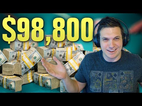 I'M GOING DEEP! Final Two Tables, $98,800 Prize Pool (Poker Tournament)