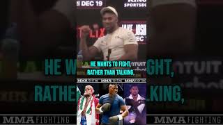 Jake Paul Brutally Goes Off on Francis Ngannou! 😳 #ufc #mma #jakepaul