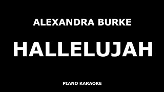 Download lagu Alexandra Burke - Hallelujah - Piano Karaoke [4K] mp3