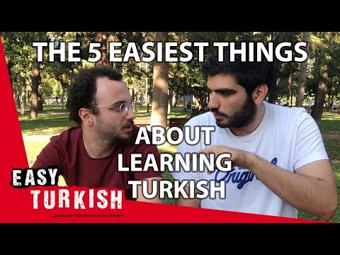 5個最容易學習土耳其語的事情｜輕鬆的土耳其語 15 (5 easiest things to learn in Turkish | Easy Turkish 15)