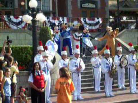 Disneyland's 53rd Anniversary Re-dedication Ceremony CLIP  07/17/08
